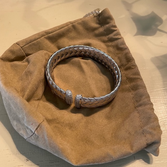 JCM Sterling Silver Cuff Bracelet - Picture 10 of 11